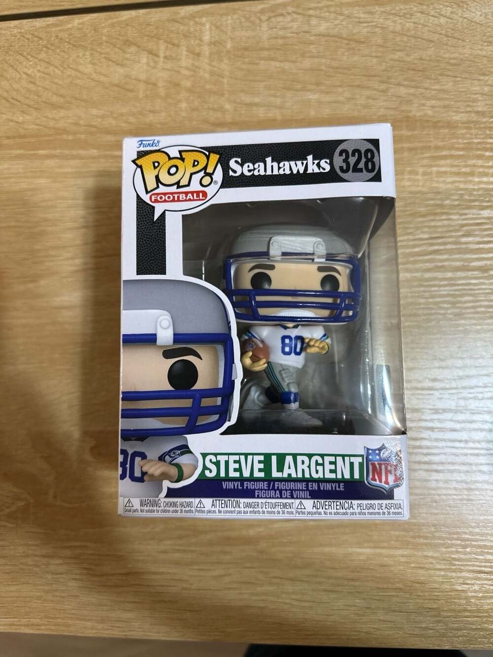 Funko Pop! Football NFL Legends Seattle Seahawks Steve Largent #328 Vinyl Figure